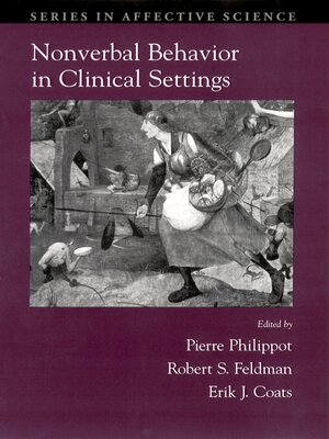 cover image of Nonverbal Behavior in Clinical Settings